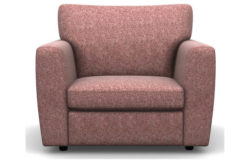 Heart of House Lucas Tweed Fabric Chair - Pink